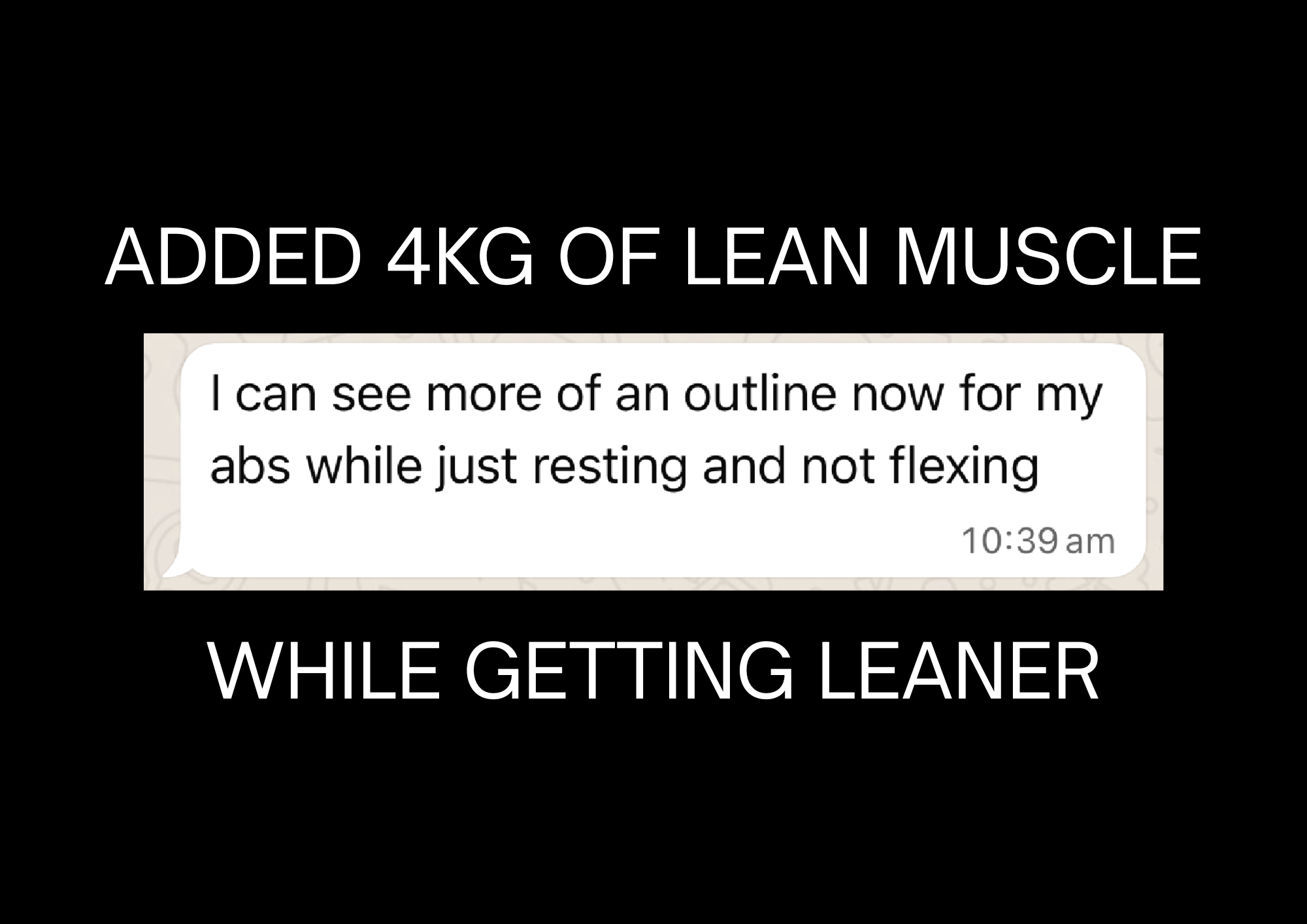 Client testimonial