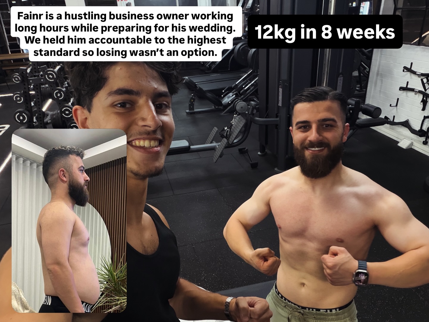 Feinr before / after