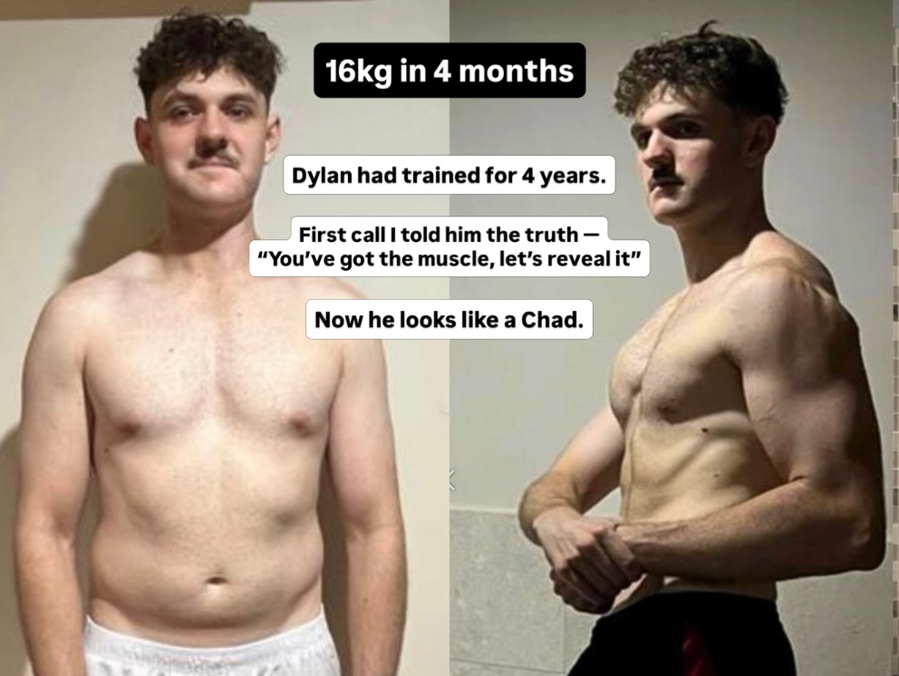 Dylan before / after